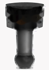 Cutaway of the two internal bead chambers
